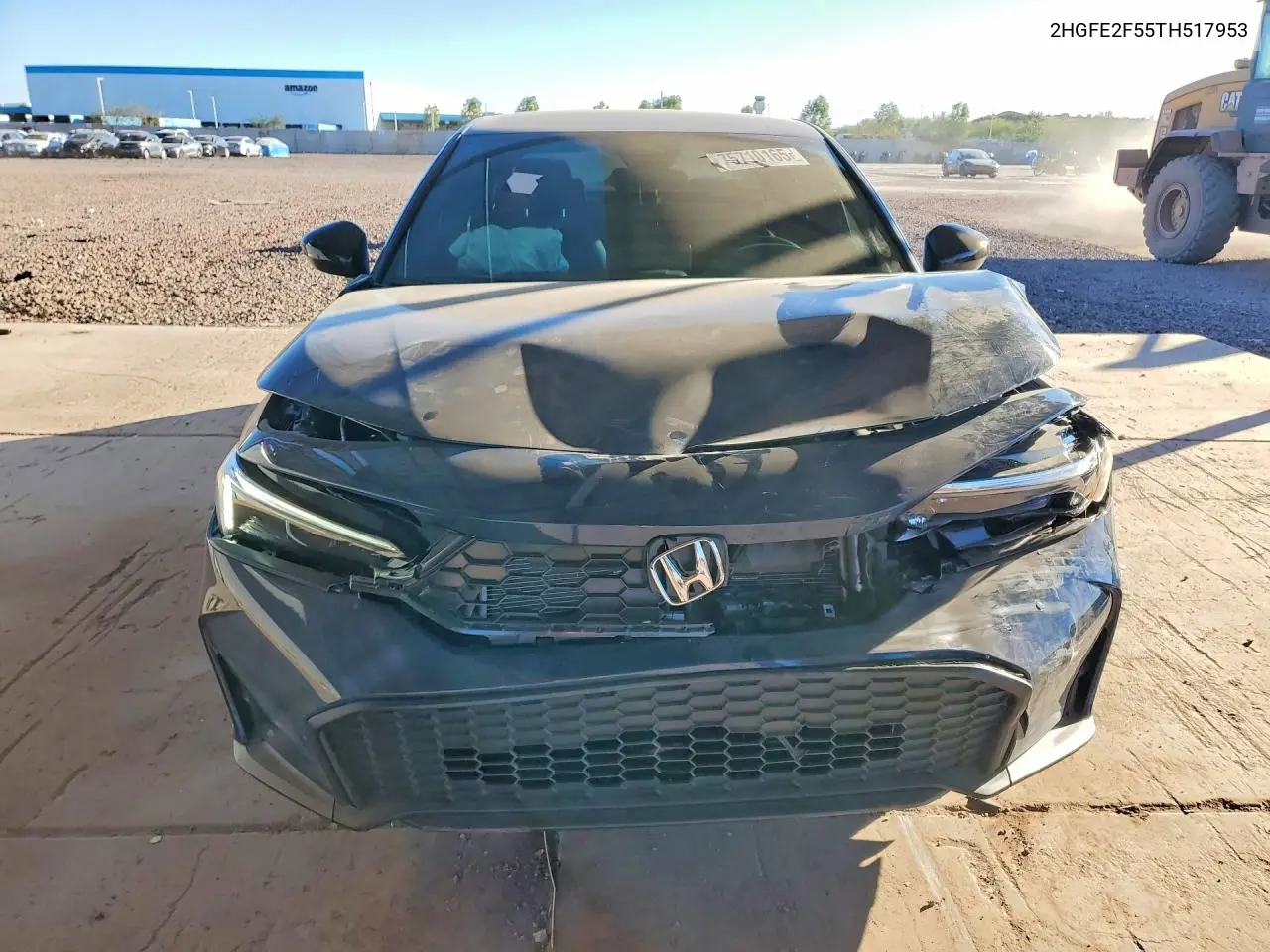 2026 HONDA CIVIC VIN 2HGFE2F55TH517953 — фото 5