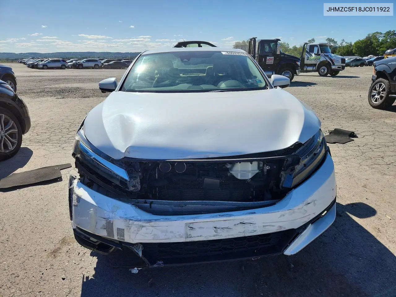 2018 HONDA CLARITY VIN JHMZC5F18JC011922 — фото 5