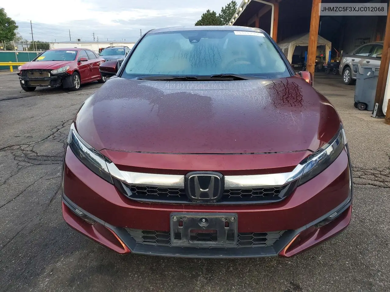 2018 HONDA CLARITY VIN JHMZC5F3XJC012068 — фото 5