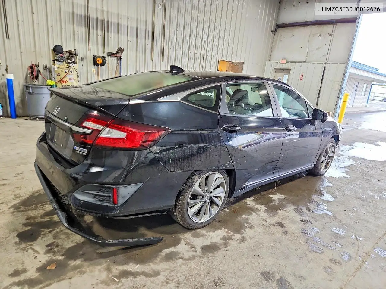 2018 HONDA CLARITY VIN JHMZC5F30JC012676 — фото 3