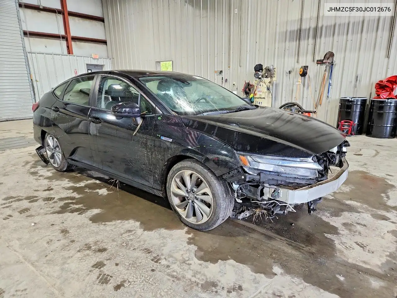 2018 HONDA CLARITY VIN JHMZC5F30JC012676 — фото 4
