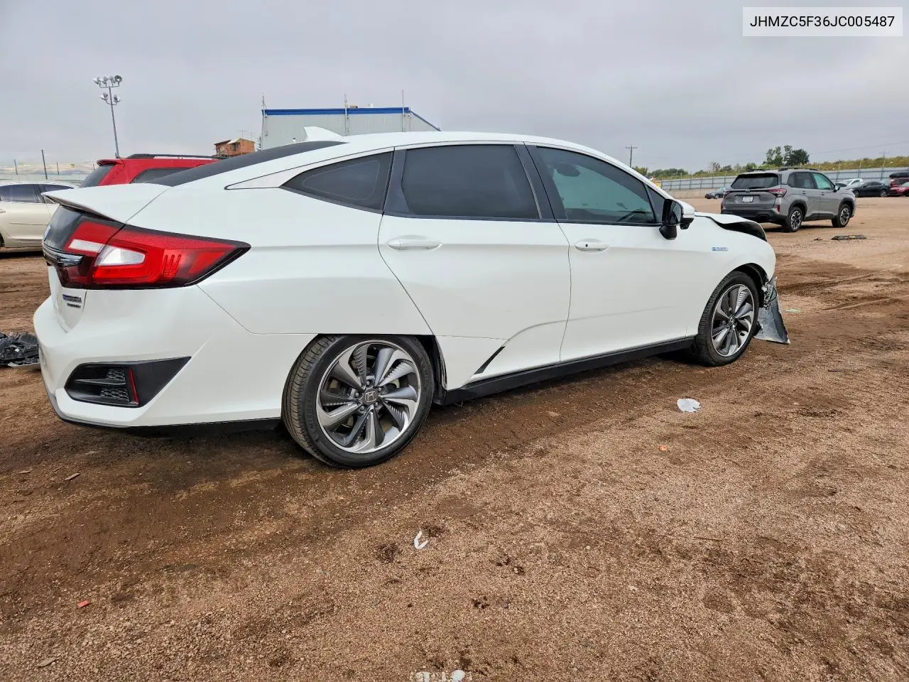 2018 HONDA CLARITY VIN JHMZC5F36JC005487 — фото 3