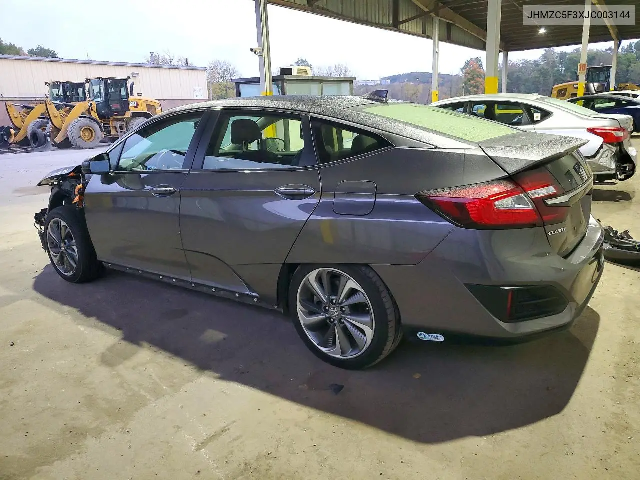 2018 HONDA CLARITY VIN JHMZC5F3XJC003144 — фото 2