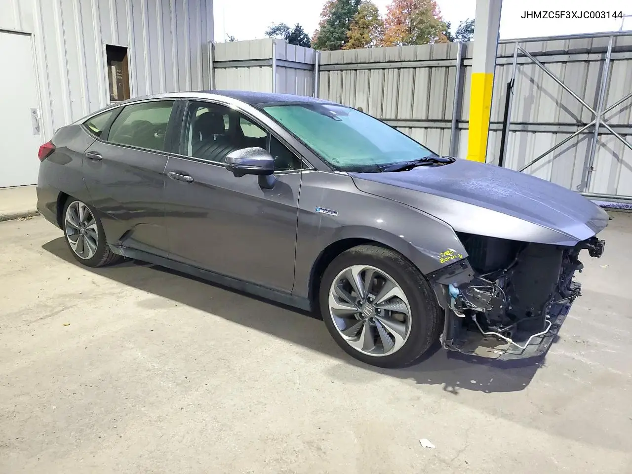 2018 HONDA CLARITY VIN JHMZC5F3XJC003144 — фото 4