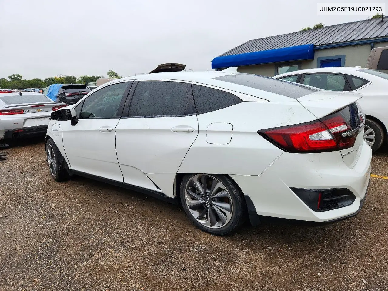 2018 HONDA CLARITY VIN JHMZC5F19JC021293 — фото 2