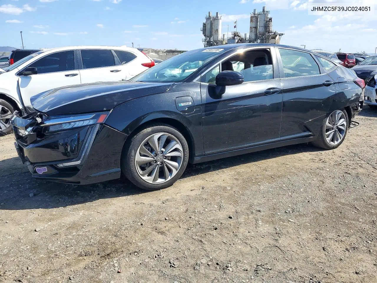 HONDA CLARITY 2018, VIN JHMZC5F39JC024051