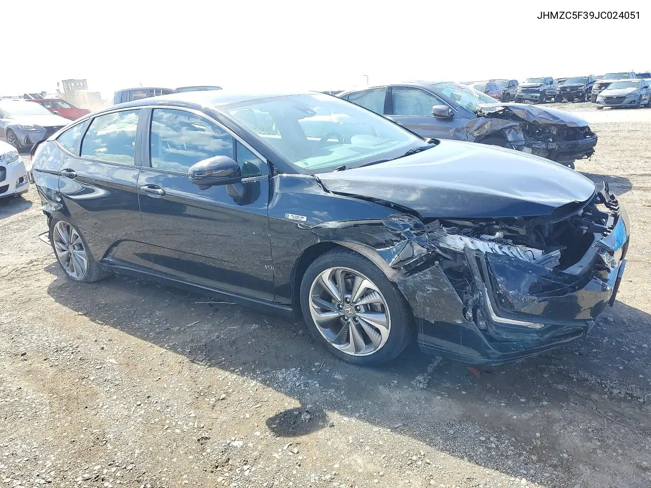 2018 HONDA CLARITY VIN JHMZC5F39JC024051 — фото 4