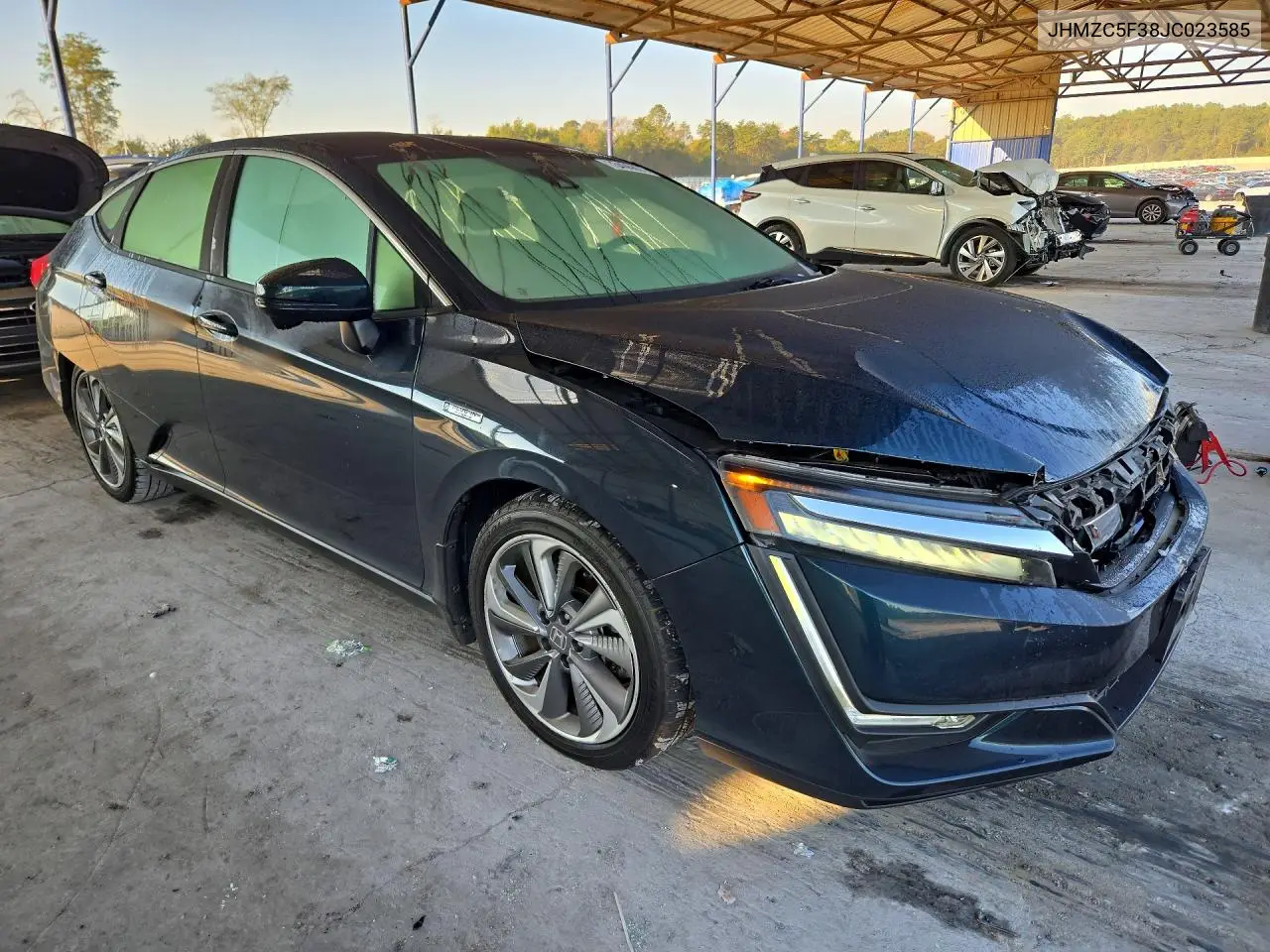 2018 HONDA CLARITY VIN JHMZC5F38JC023585 — фото 4