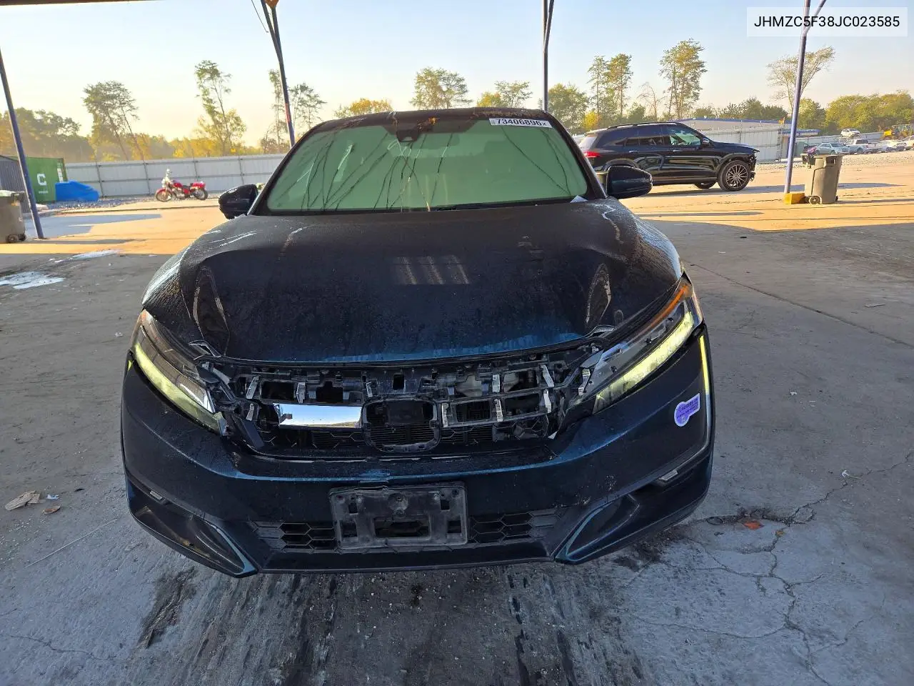 2018 HONDA CLARITY VIN JHMZC5F38JC023585 — фото 5