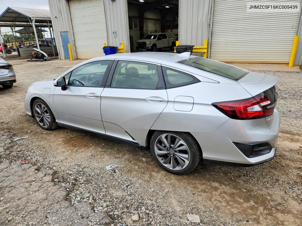 2019 HONDA CLARITY VIN JHMZC5F16KC005439 — фото 2