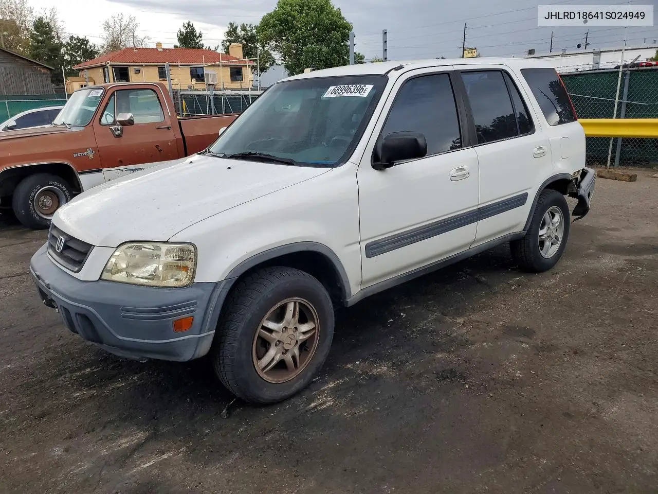 HONDA CR-V 2001, VIN JHLRD18641S024949