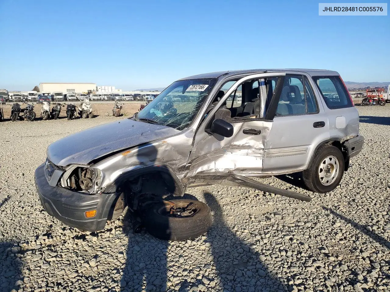 HONDA CR-V 2001, VIN JHLRD28481C005576