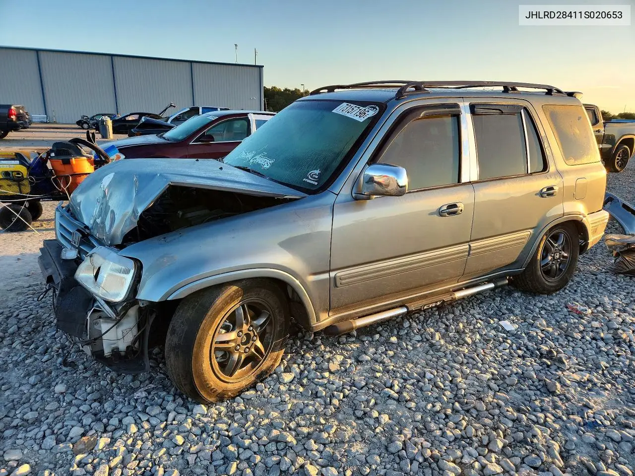 HONDA CR-V 2001, VIN JHLRD28411S020653
