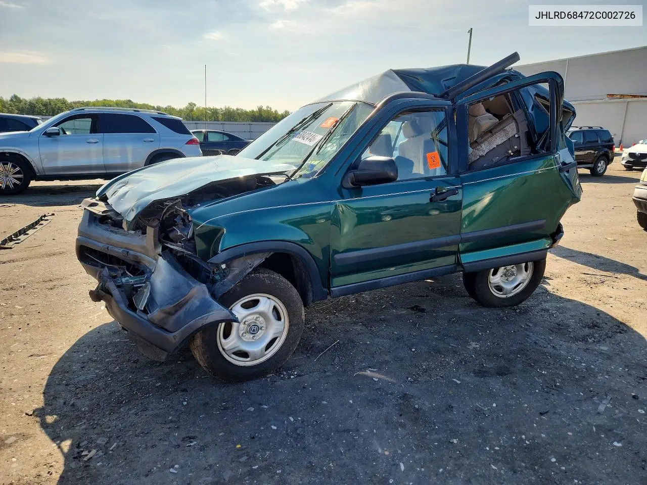 HONDA CR-V 2002, VIN JHLRD68472C002726