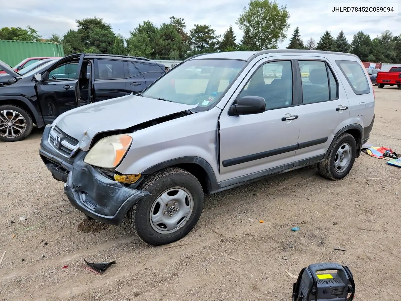 HONDA CR-V 2002, VIN JHLRD78452C089094