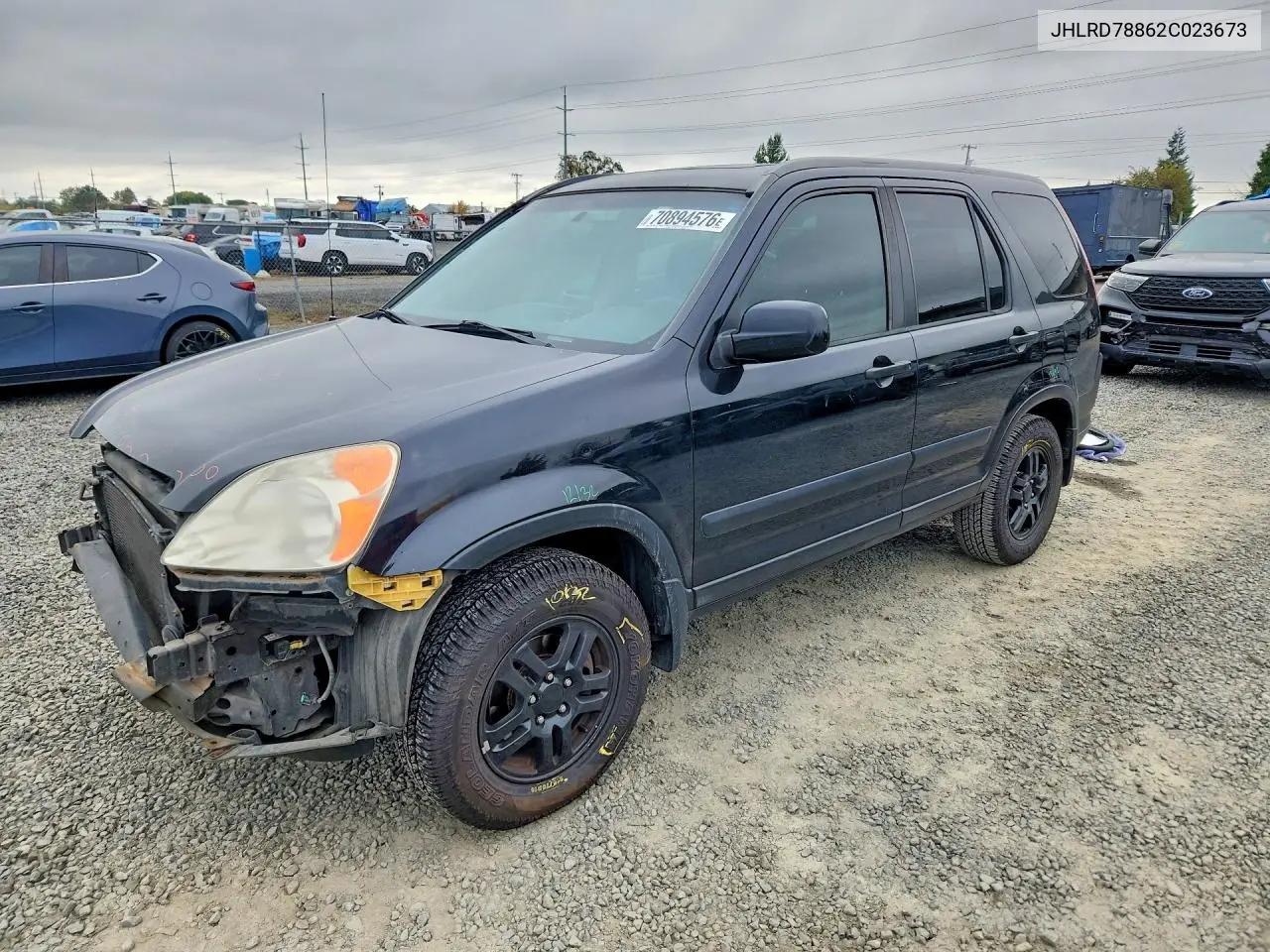 HONDA CR-V 2002, VIN JHLRD78862C023673