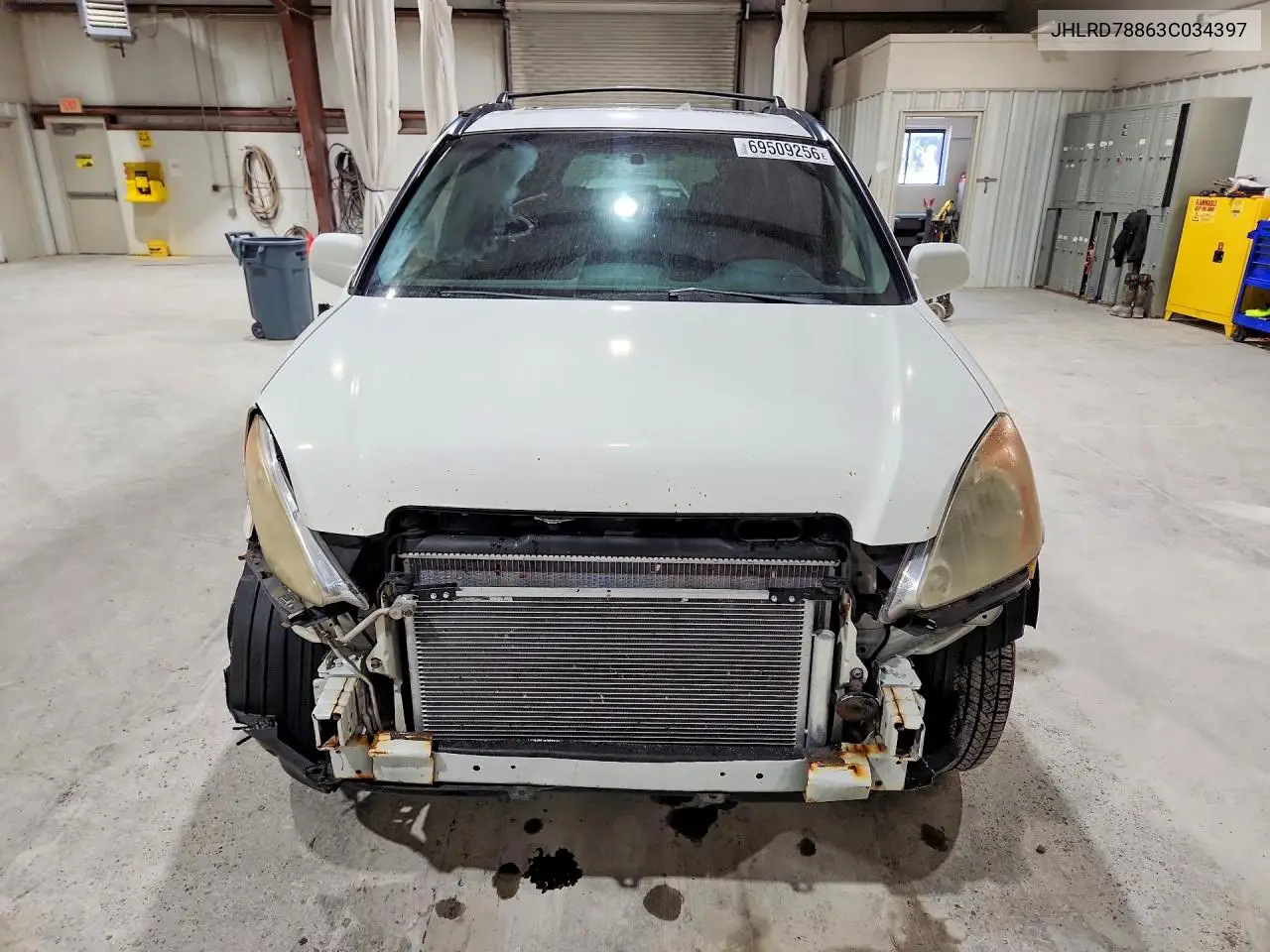 2003 HONDA CR-V VIN JHLRD78863C034397 — фото 5
