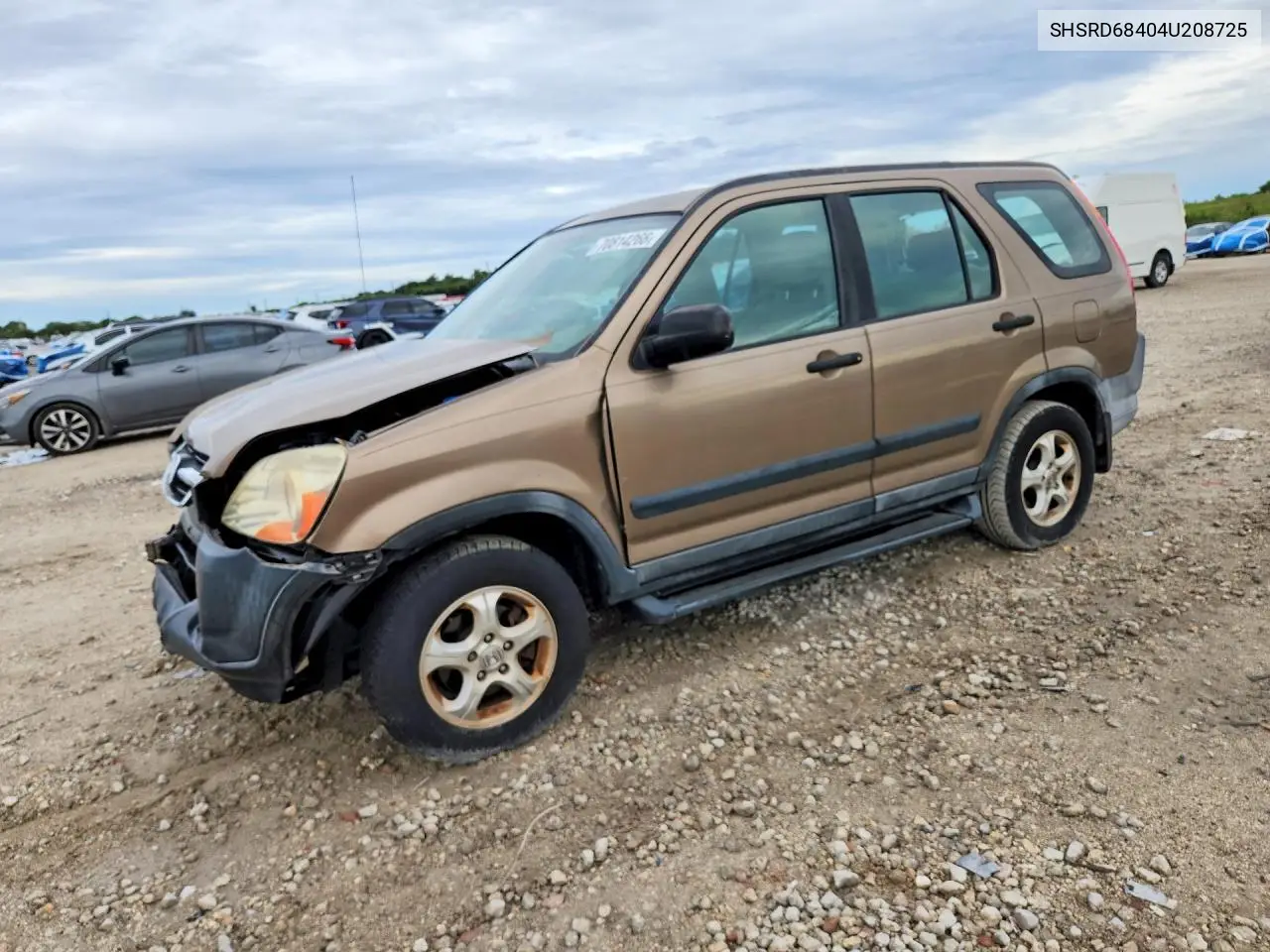 HONDA CR-V 2004, VIN SHSRD68404U208725