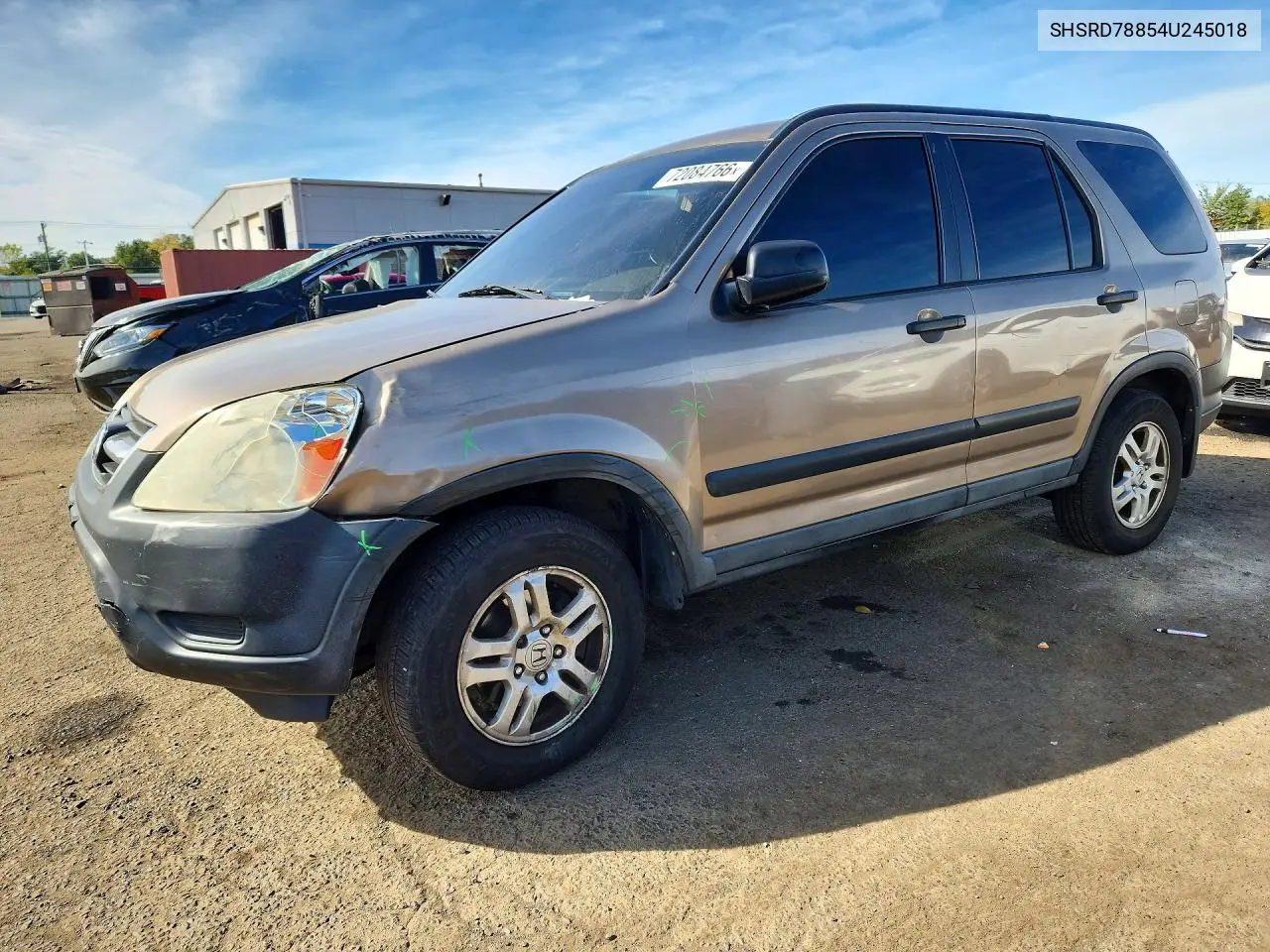 HONDA CR-V 2004, VIN SHSRD78854U245018