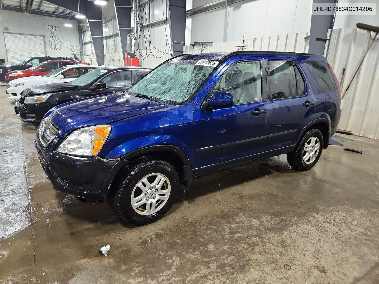HONDA CR-V 2004, VIN JHLRD78834C014206
