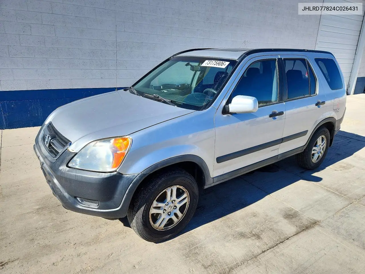 HONDA CR-V 2004, VIN JHLRD77824C026431