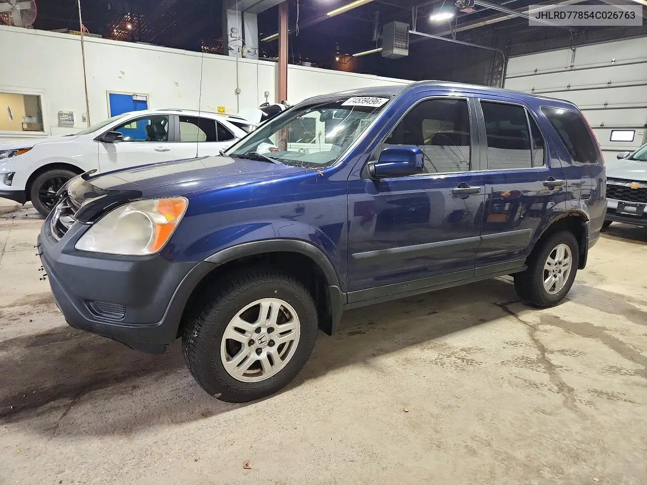 HONDA CR-V 2004, VIN JHLRD77854C026763
