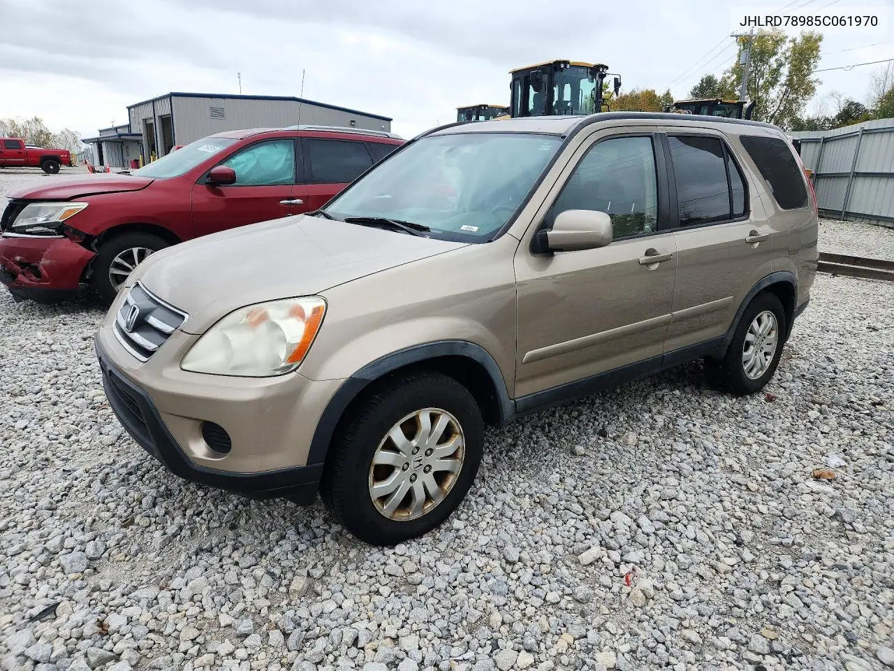 HONDA CR-V 2005, VIN JHLRD78985C061970
