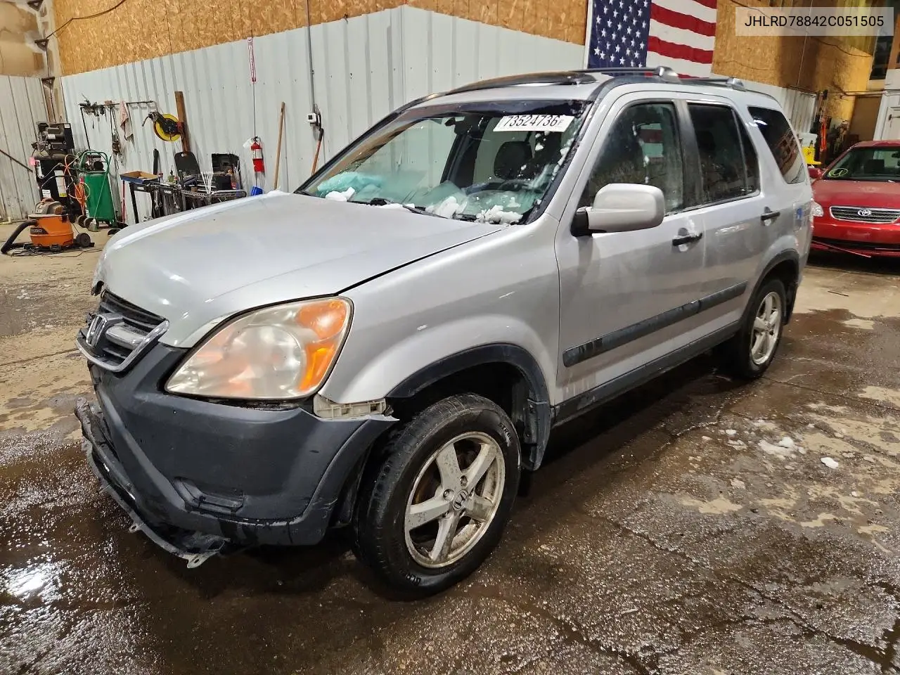 HONDA CR-V 2005, VIN JHLRD78842C051505