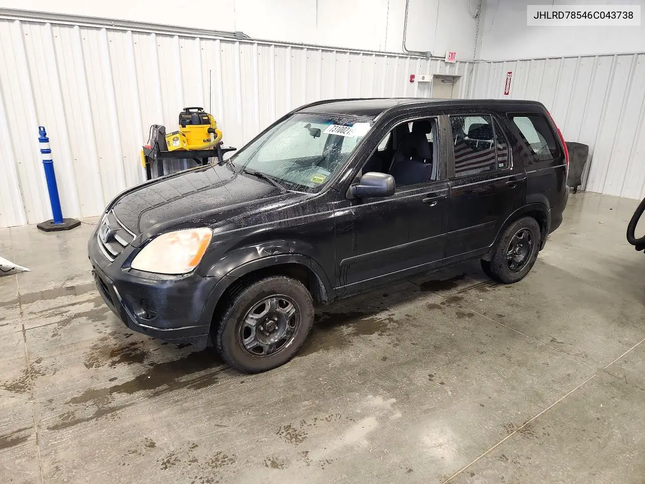 HONDA CR-V 2006, VIN JHLRD78546C043738