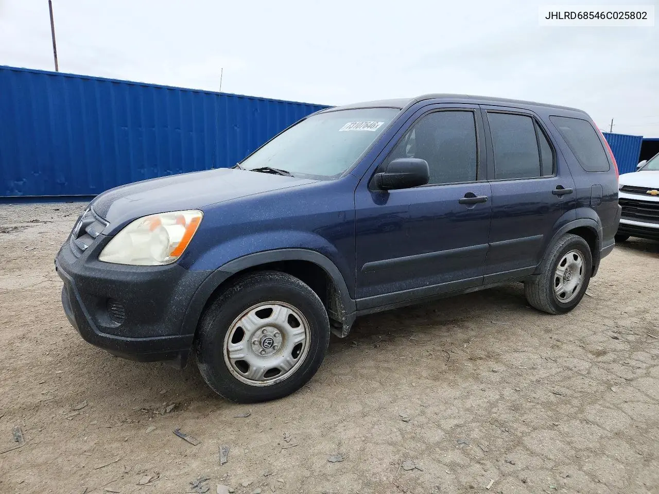 HONDA CR-V 2006, VIN JHLRD68546C025802