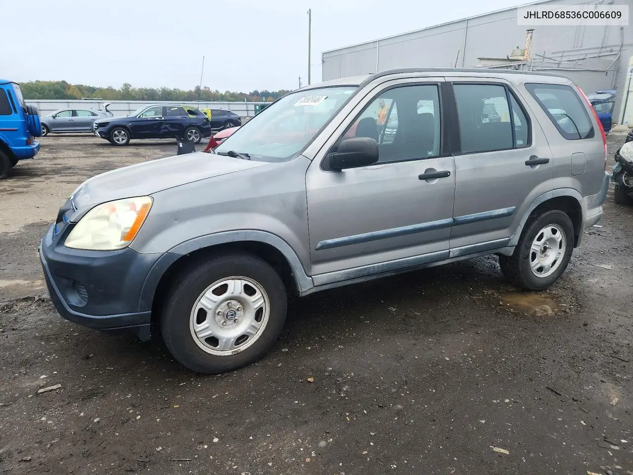HONDA CR-V 2006, VIN JHLRD68536C006609