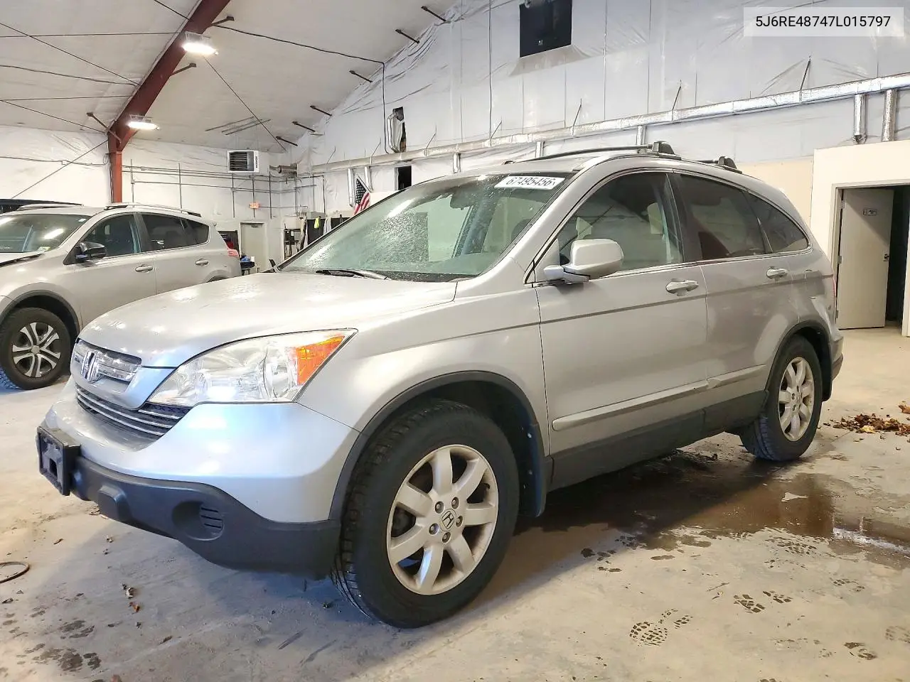HONDA CR-V 2007, VIN 5J6RE48747L015797