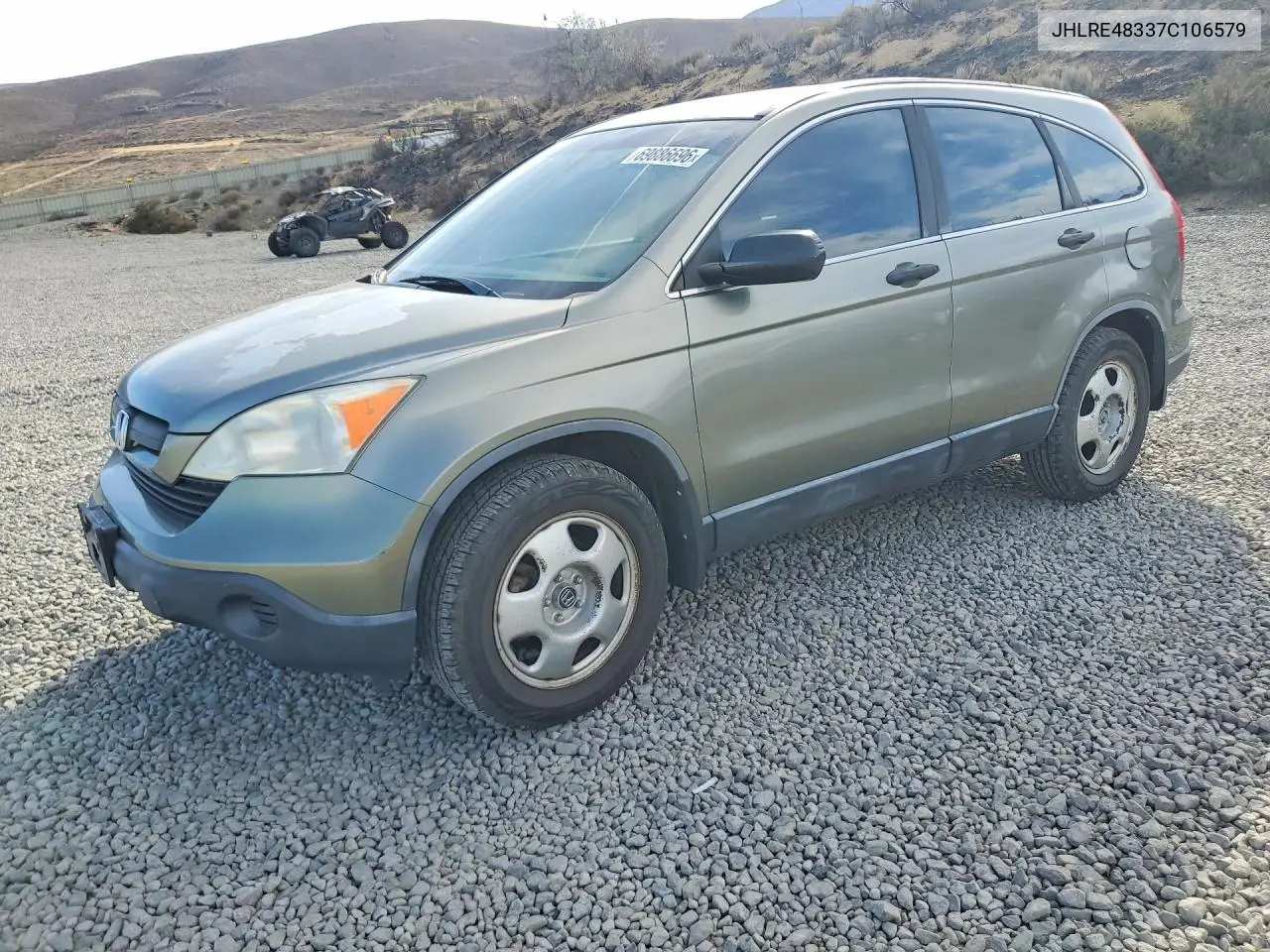 HONDA CR-V 2007, VIN JHLRE48337C106579