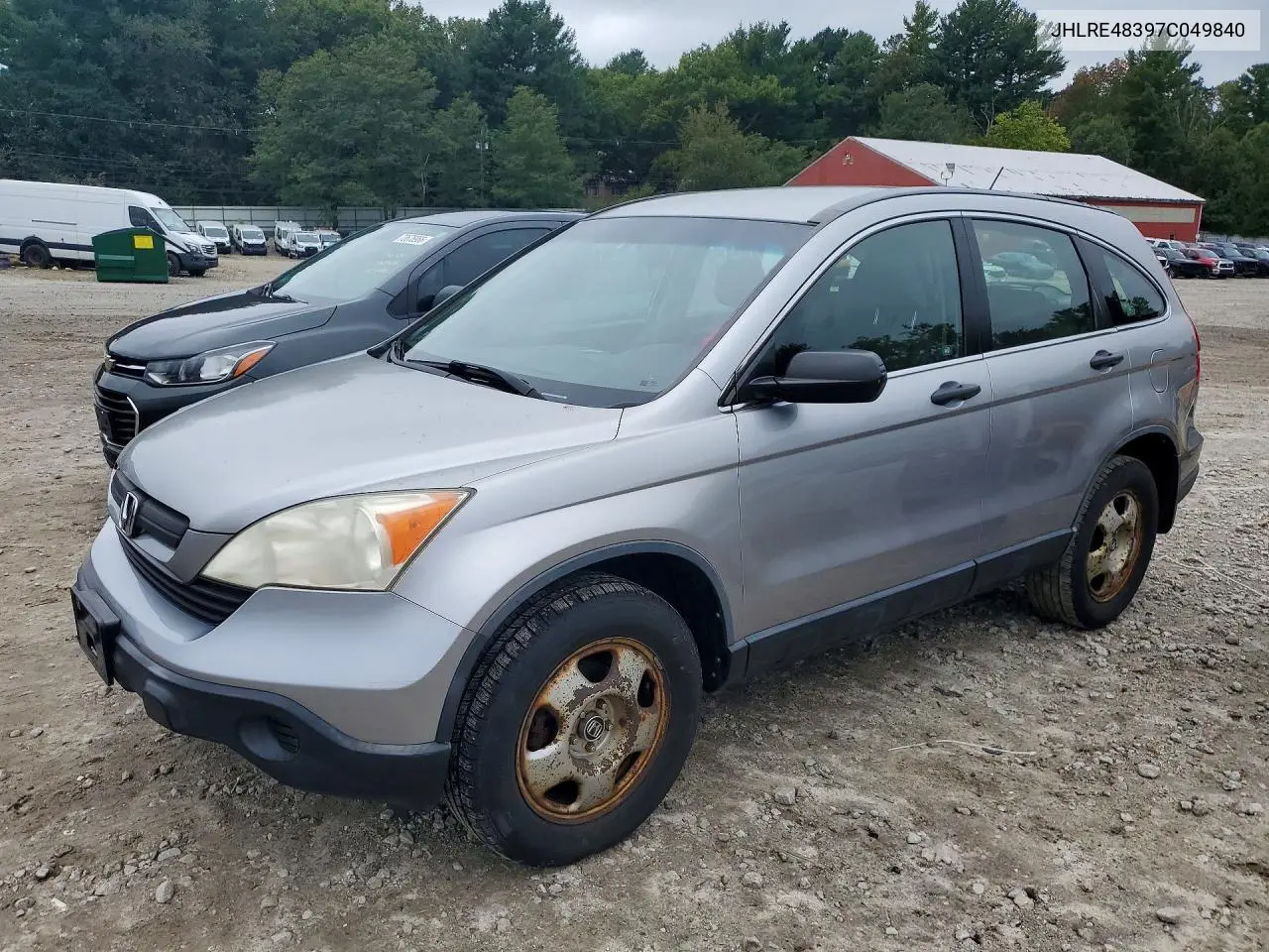 HONDA CR-V 2007, VIN JHLRE48397C049840