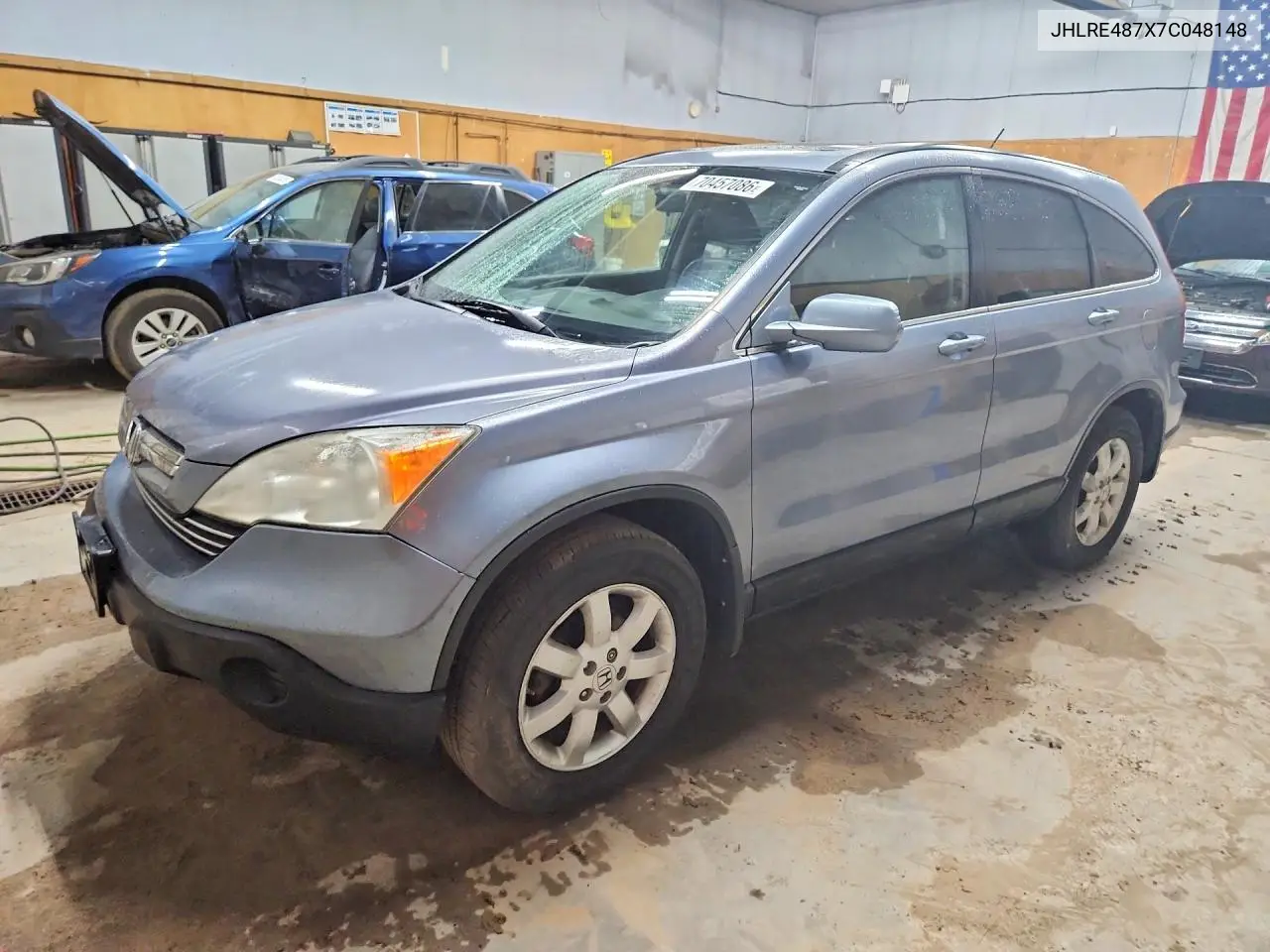HONDA CR-V 2007, VIN JHLRE487X7C048148