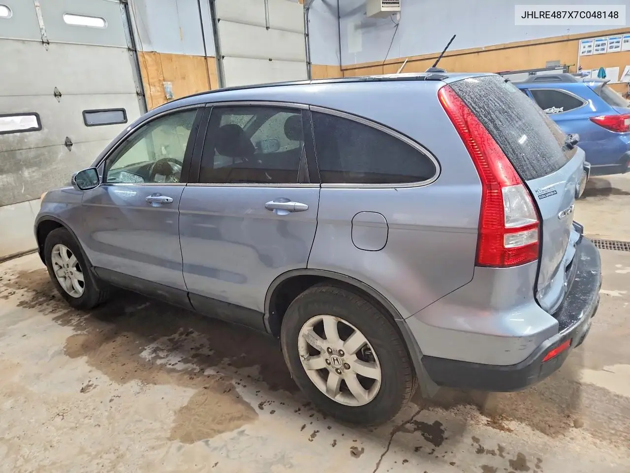 2007 HONDA CR-V VIN JHLRE487X7C048148 — фото 2
