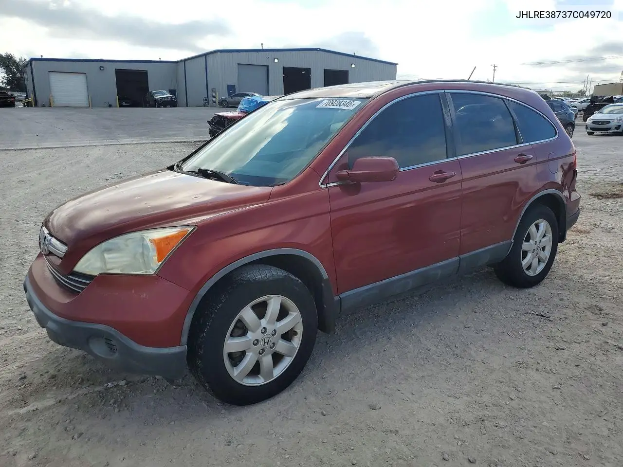 HONDA CR-V 2007, VIN JHLRE38737C049720