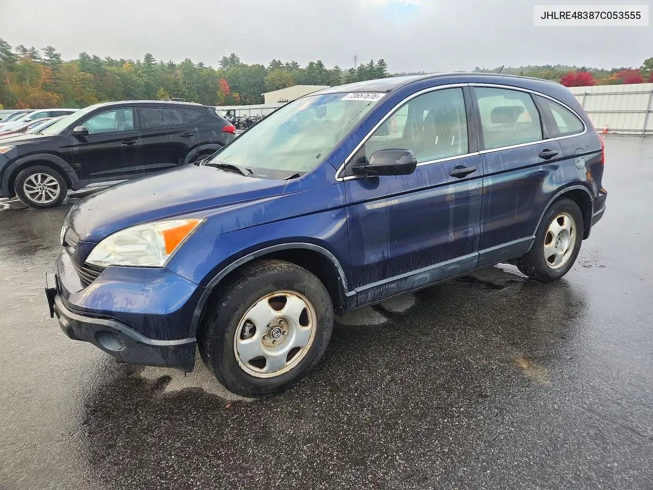 HONDA CR-V 2007, VIN JHLRE48387C053555