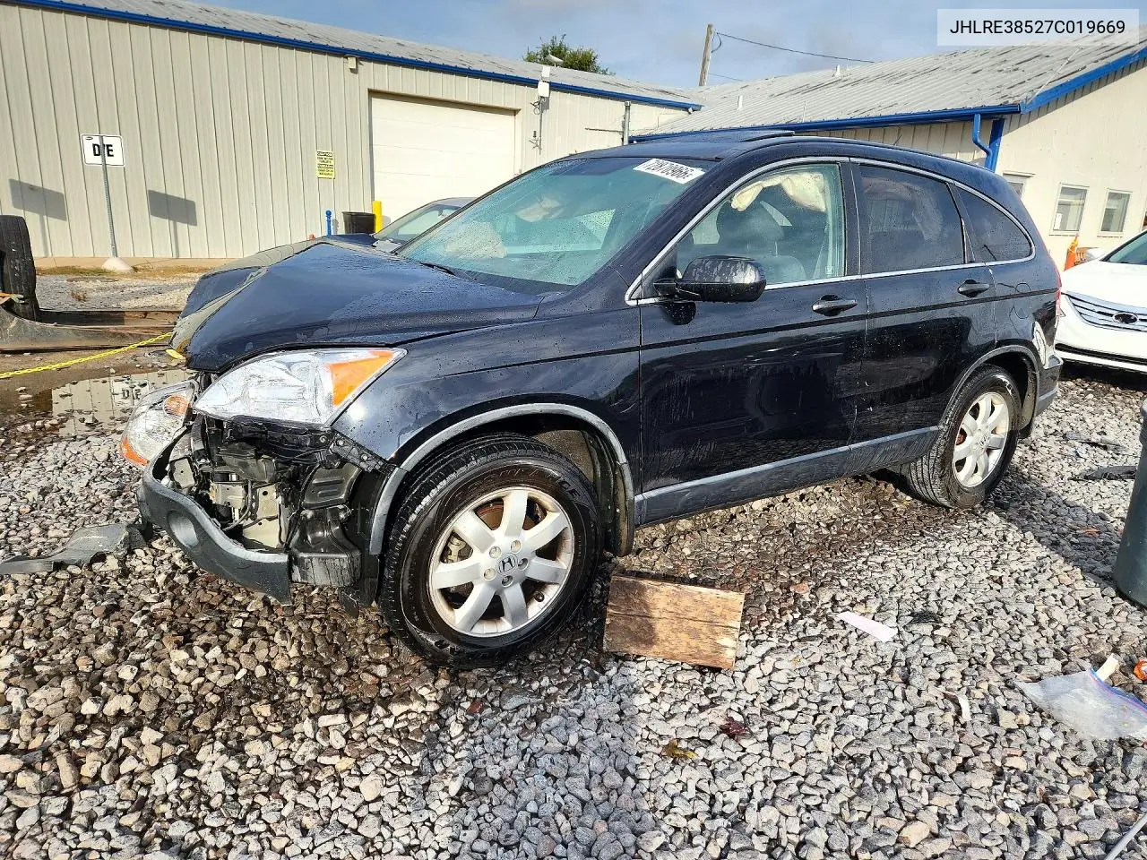 HONDA CR-V 2007, VIN JHLRE38527C019669