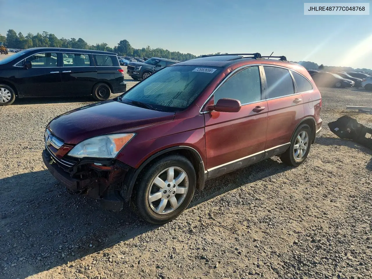HONDA CR-V 2007, VIN JHLRE48777C048768