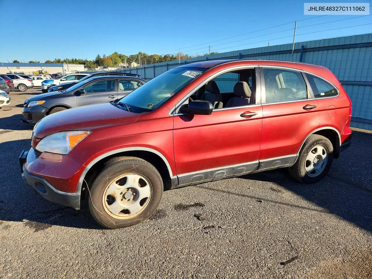 HONDA CR-V 2007, VIN JHLRE48327C111062