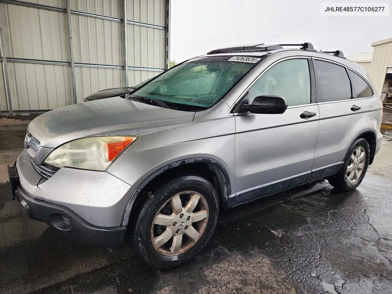 HONDA CR-V 2007, VIN JHLRE48577C106277