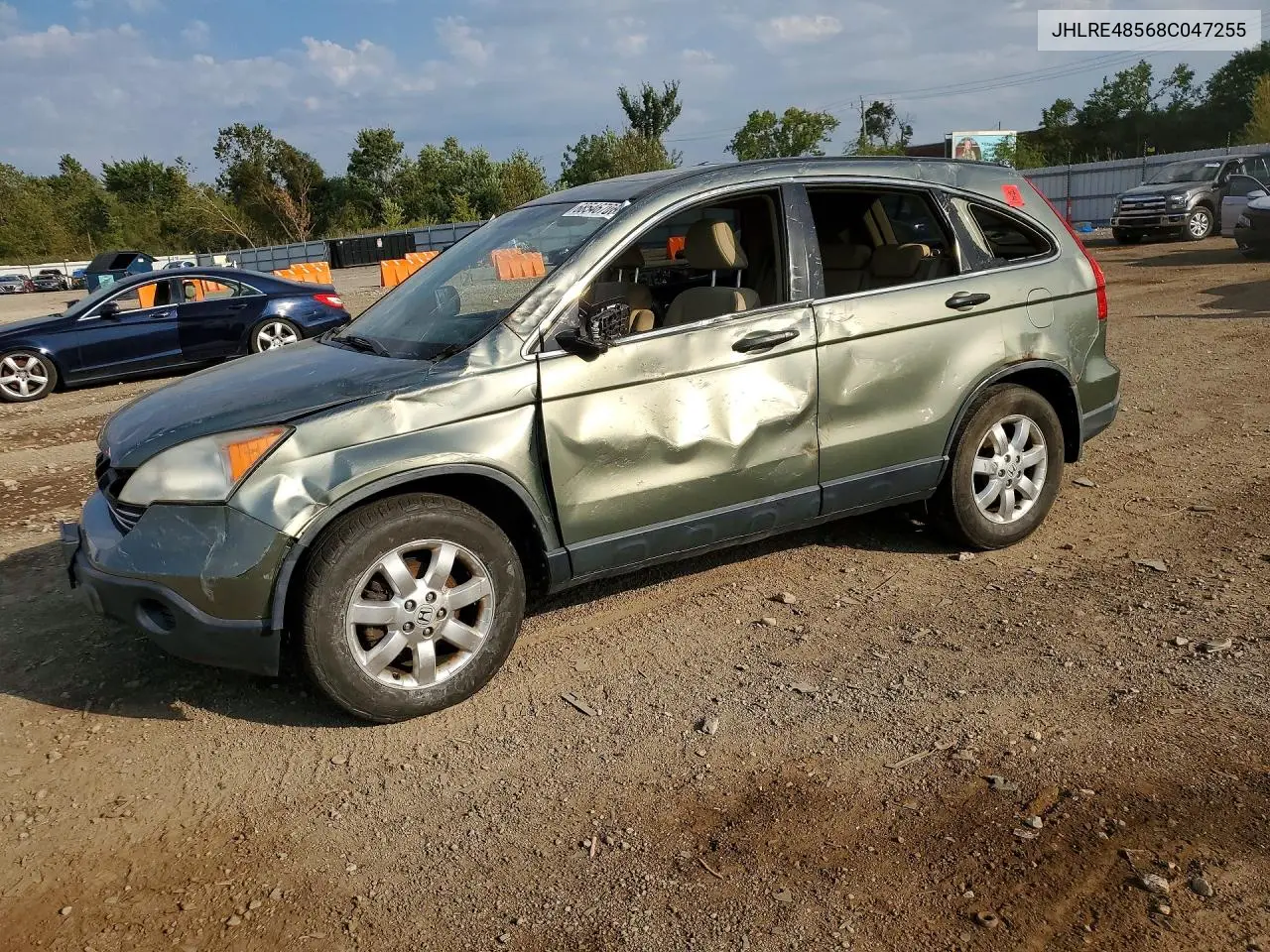 HONDA CR-V 2008, VIN JHLRE48568C047255