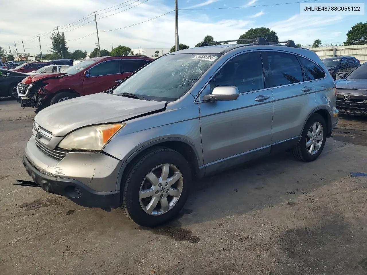 HONDA CR-V 2008, VIN JHLRE48788C056122