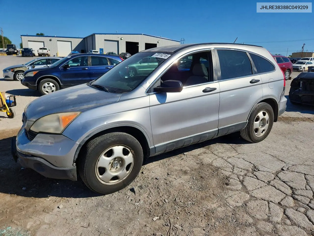 HONDA CR-V 2008, VIN JHLRE38388C049209