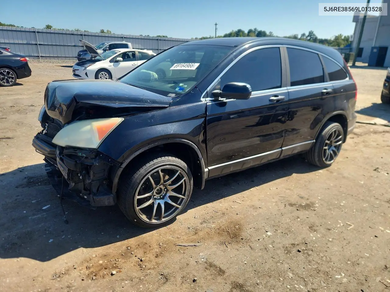 HONDA CR-V 2009, VIN 5J6RE38569L013528