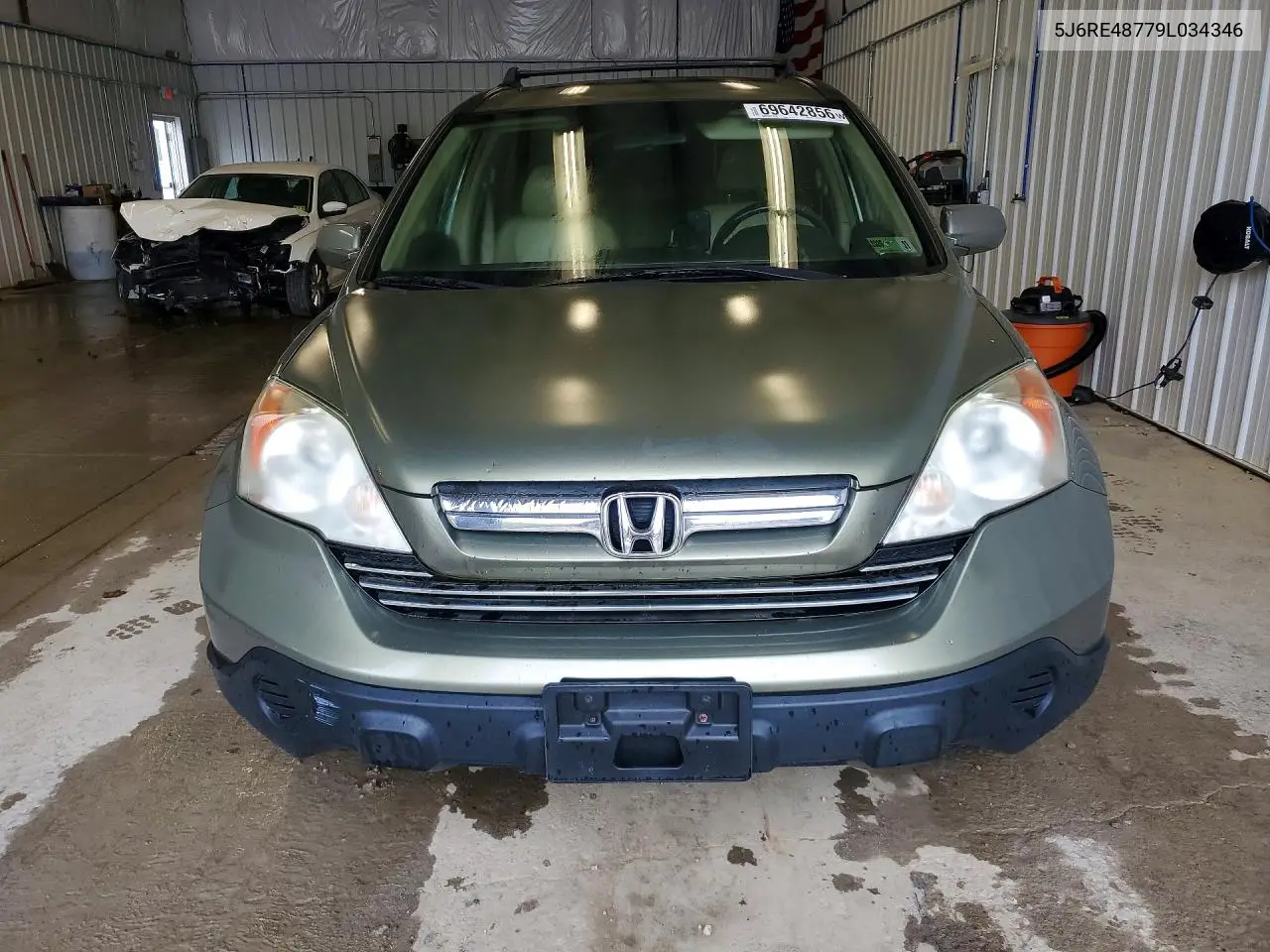 2009 HONDA CR-V VIN 5J6RE48779L034346 — фото 5