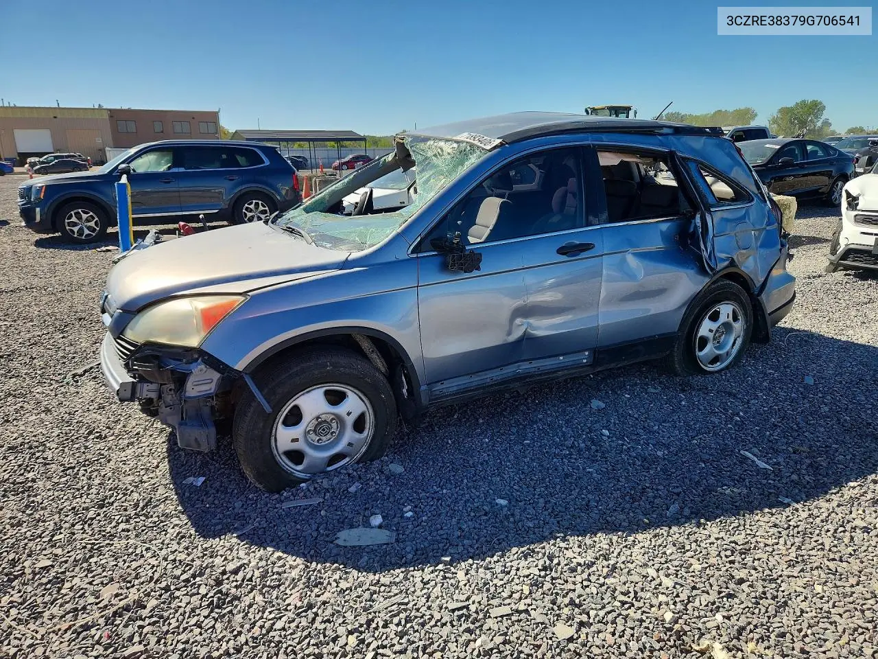 HONDA CR-V 2009, VIN 3CZRE38379G706541
