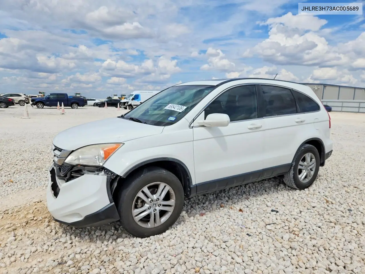 HONDA CR-V 2010, VIN JHLRE3H73AC005689