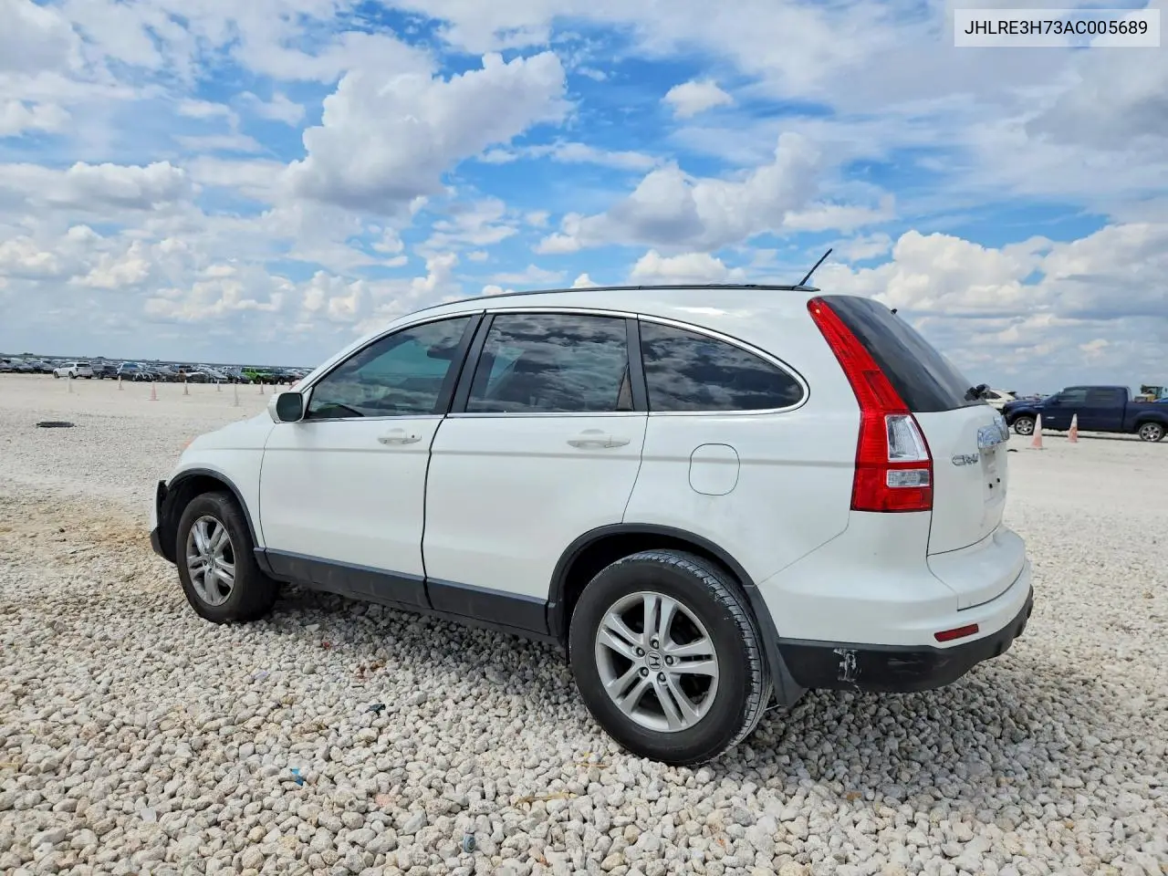 2010 HONDA CR-V VIN JHLRE3H73AC005689 — фото 2